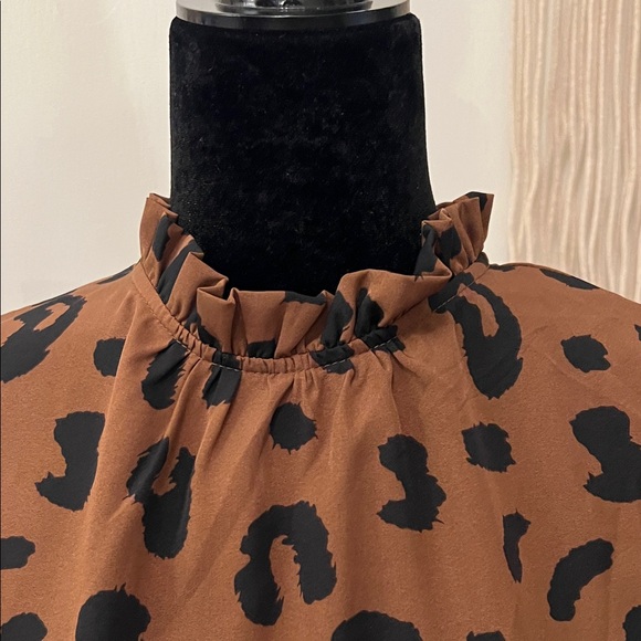 Cupshe Brown Leopard Print Dress - Picture 4 of 7